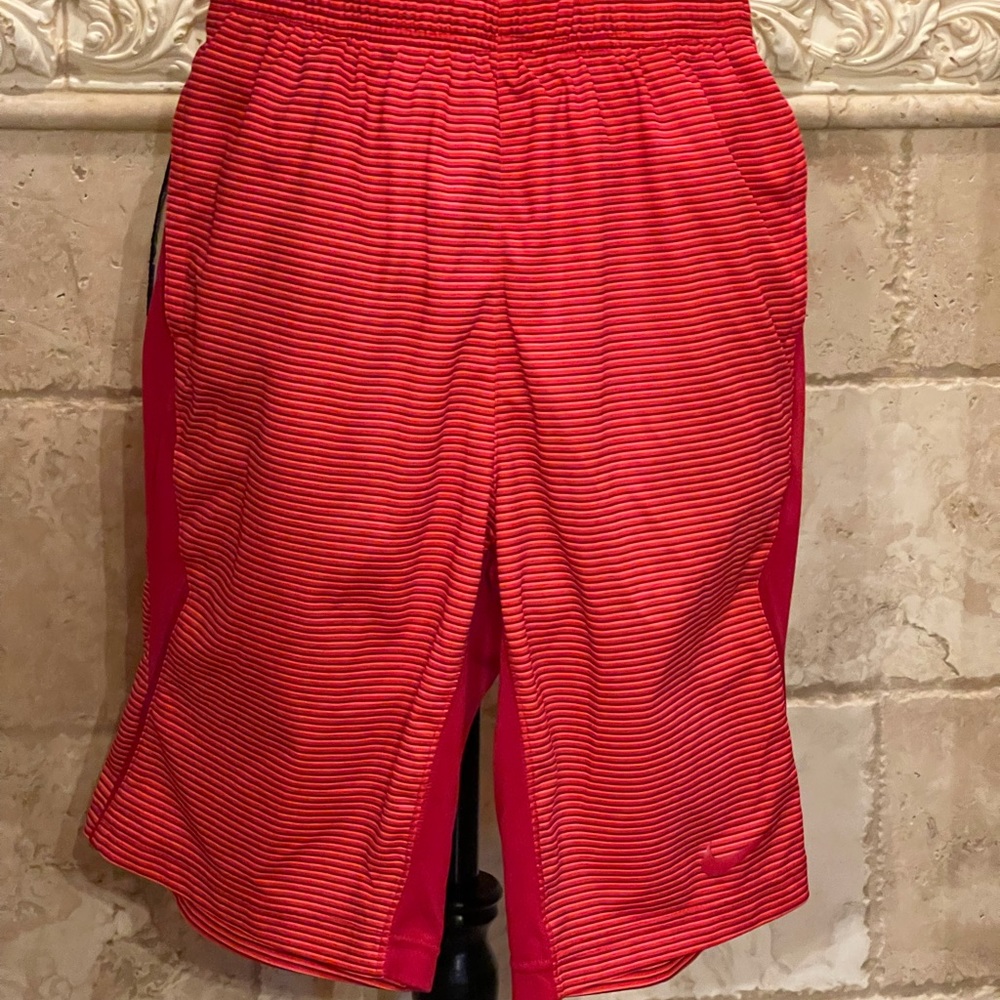 Nike dri-fit striped shorts